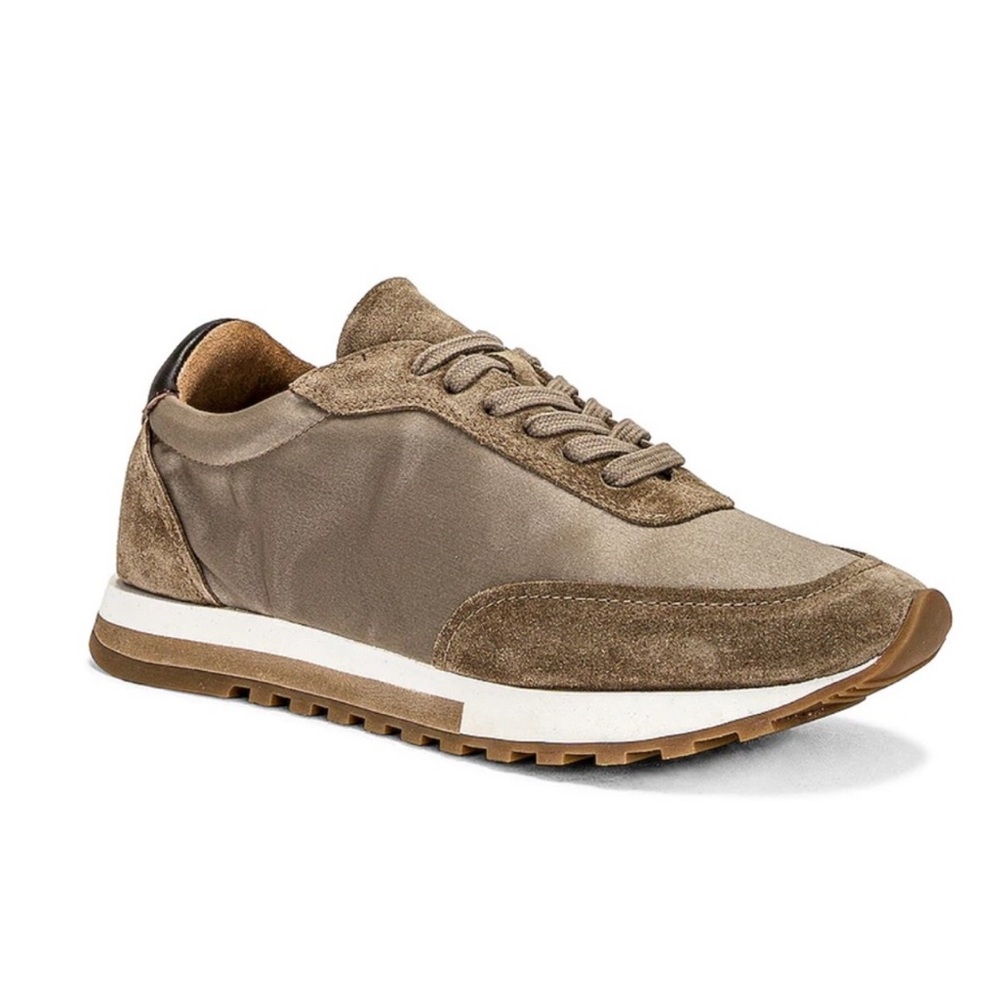 The Row Owen Runner Suede and Canvas Trainers 40